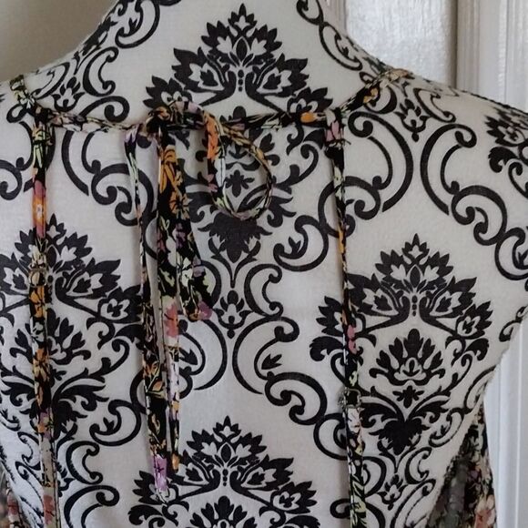 NWT  Wild Fable Women's Spaghetti Straps Fit & Flare  Floral Dress XL - Picture 8 of 15